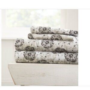 Ienjoy Home the Farmhouse Chic Premium Ultra Soft Pattern 4-Pc. Sheet Set, Full